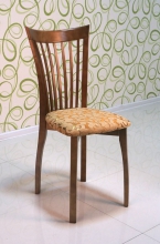 стул деревянный полумягкий 'Миранда' дуб