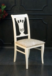 стул деревянный слоновая кость